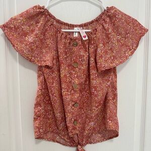 Floral Off-Shoulder Top
